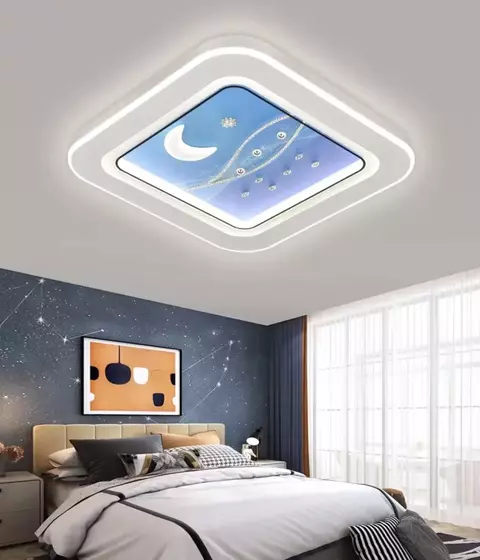 PLAFON LUNA Y MAR CUADRADO