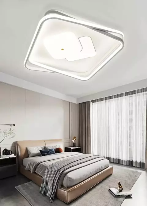 PLAFON 2 CUADRADOS ENTRELAZADOS