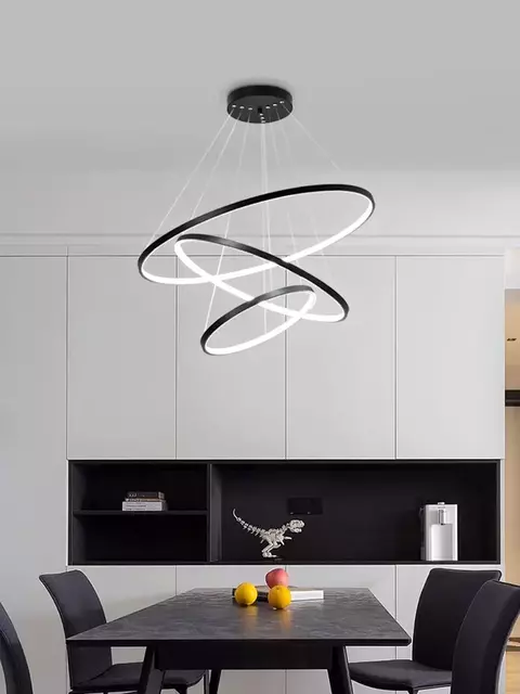 Lámpara Colgante LED 3 Aros