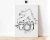 placa mdf 6mm decorativa para casa e fotografos Camera Fotografica Retrô