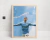 quadro decorativo com moldura pinus e vidro esporte futebol Phil Foden Manchester City