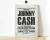 placa mdf 3mm ou 6mm decorativa musica show Johnny Cash In Person