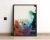 quadro decorativo com moldura preta e vidro musica show Alanis Morissette Jagged Little Pill