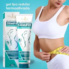 Gel Redutor de Medidas Lipo SlimFit Fit Mary Life 150g