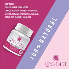 L I P O DIET - POWER EMAGRY - NOVA VERSÃO 7 5 0 MG - EMAGRECER FIT