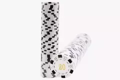 Kit Ficha De Poker Com 50 Fichas Numeradas - 40MM ABS na internet