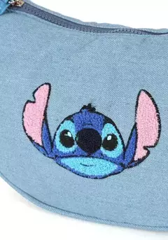 Bolsa StitchTransversal Jeans Meia Lua - Disney - comprar online