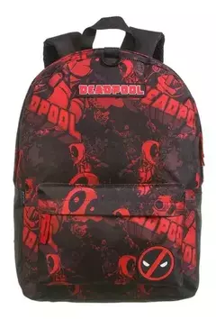 Mochila Deadpool Original Marvel + fone