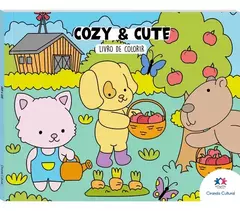 Cozy and Cute - Livro de Colorir