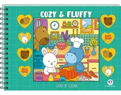 Cozy and Fluffy Green - Livro de colorir