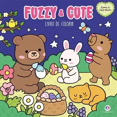 Fuzzy and Cute - Para Colorir