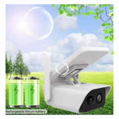 Câmera De Segurança Wifi Energia Solar ou Bateria KA-S710 Kapbom - Suporte Roque Tecnologia e Suprimentos
