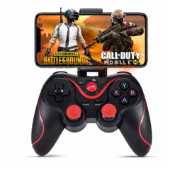 Controle Gamer Sem Fio com Suporte Celular Joystick Manete Bluetooth 2.4G Ovleng SN-X3