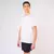 Remera Saucony Stopwatch Manga Corta Blanca - tienda online