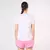 Remera Mujer Saucony Stopwatch Manga Corta Blanca en internet