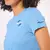 Remera Mujer Saucony Stopwatch Manga Corta Celeste - tienda online