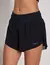 Short HOKA Glide 2 en 1 Mujer 4'' - Negro en internet