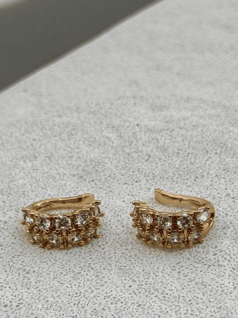 Piercing Fake Cristais