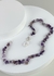 Choker Ametista com Cristal Fecho Boia Summer Vibes Banho Prata - comprar online