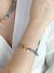 Pulseira Água Marinha Fecho Boia Summer Vibes Banho Ouro
