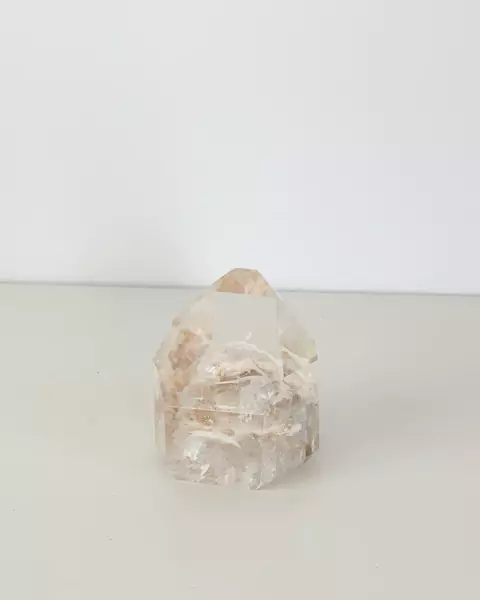 Ponta Quartzo Polido Xamã Canalizador 168 gramas