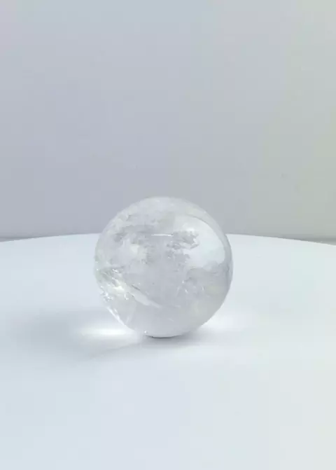 Bola Cristal de Quartzo 3,8 cm diâmetro.