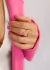 Anel Ajustável Pedra Quartzo Rosa Coração Banho Ouro na internet