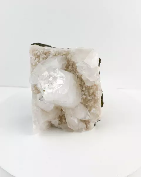 Pedra Apofilita na Matriz Bruta Coleção 273 gramas