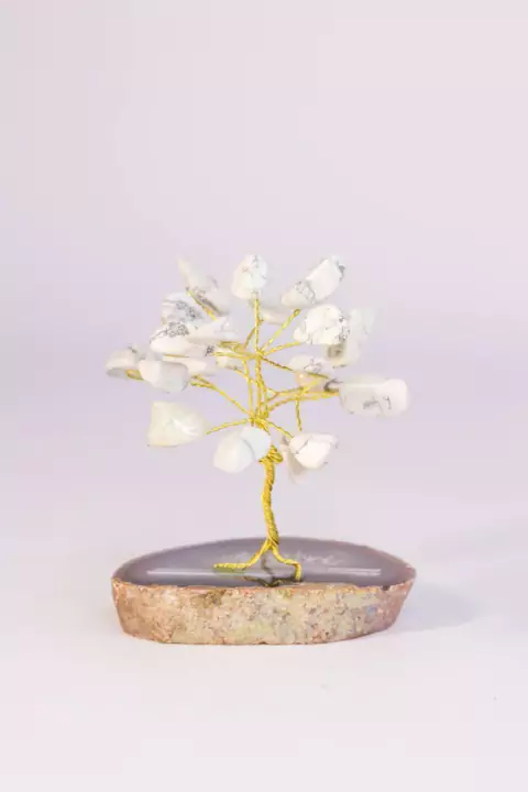 Árvore Pedra Howlita Mini