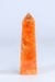 Obelisco Calcita Laranja 110 a 119 gramas aprox.