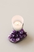 Candelabro Drusa de Ametista - BORTOLUZZI - SHOP DOS CRISTAIS