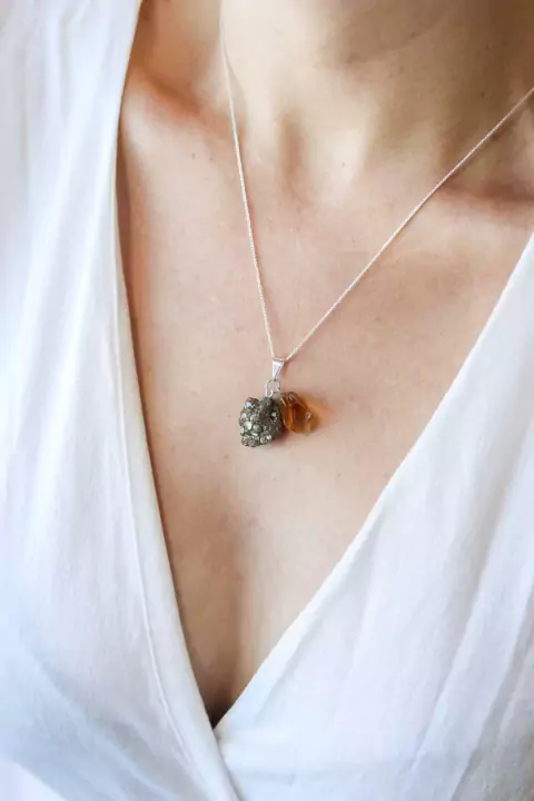 Colar Prosperar Banho Prata