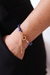 Pulseira Sodalita com Fecho Boia Banho Ouro - comprar online
