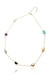 Colar Pedras Naturais Essencia Colors Banho Ouro