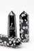 Ponta Obsidiana Flocos de Neve 134 a 138 gramas aprox. na internet