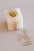 Porta Clips Ônix Branco - BORTOLUZZI - SHOP DOS CRISTAIS