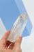 Pedra Ponta Quartzo Laser Lemúriam bruto 248 gramas