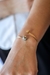 Bracelete Cubo Pirita Banho Ouro 18K na internet
