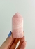 Ponta Polida Quartzo rosa 112 A 128 gramas