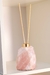 Difusor Quartzo rosa Banho Ouro