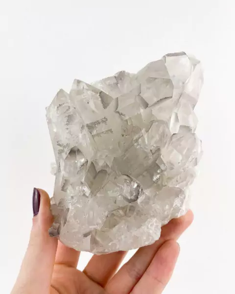 Drusa Quartzo Cristal com Lítio 617 gramas