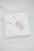 Colar Ponta Biterminada Quartzo Rosa Prata 925 - comprar online