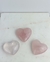 Coração Quartzo Rosa 26 a 43 gramas aprox. - comprar online