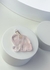 Pingente Quartzo Rosa Elefante Banho Prata - comprar online
