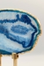 Chapa Ágata Azul na Base de Vidro 680 gramas - comprar online