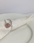 Porta Guardanapo Dou Quartzo Rosa Banho Prata - comprar online