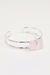 Bracelete Quartzo Rosa Laços Banho Prata - comprar online