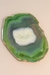 Chapa Ágata Verde Banho Ouro 973 gramas aprox. - comprar online
