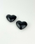 Coração Obsidiana preta 3,7 a 4,2 cm aprox. - comprar online
