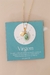 Colar Signo Virgem - Pedra Amazonita Bruta banhado Ouro - comprar online